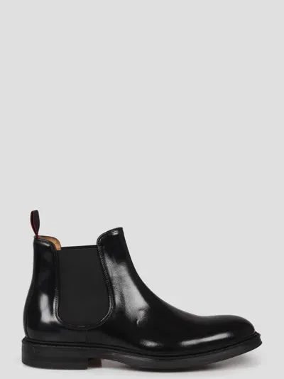 Corvari Wembley Ankle Boots In Black