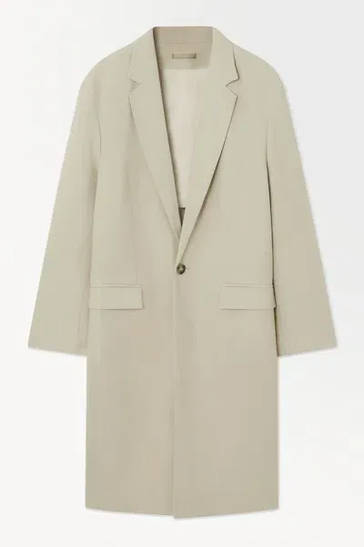 Cos The Tailored Overcoat In Beige