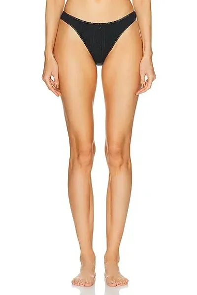 Cou Cou Intimates The High Rise Brief In Black