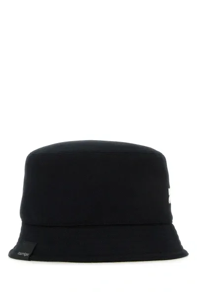 Courrèges Black Cotton Bucket Hat