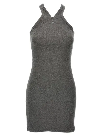 Courrèges Criss Cross 90 Dresses In Grau