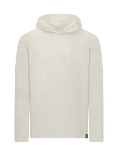 Courrèges Hoodie In White