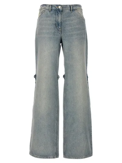 Courrèges Sailor Jeans In Azul Claro