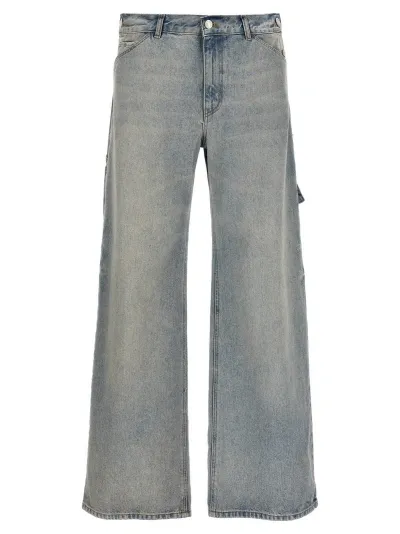 Courrèges Sailor Jeans In Azul Claro