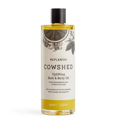 Cowshed Replenish Uplifting Body Oil In White