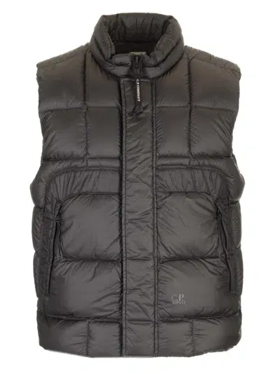 C.p. Company D.d. Shell Down Vest In Black