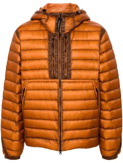 C.p. Company D.d Shell Jacket In Orange