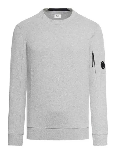 C.p. Company Fleece Sweatshirt In Grey