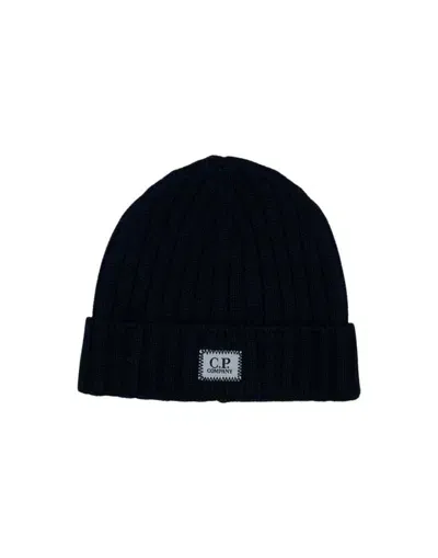 C.p. Company Hat In Black