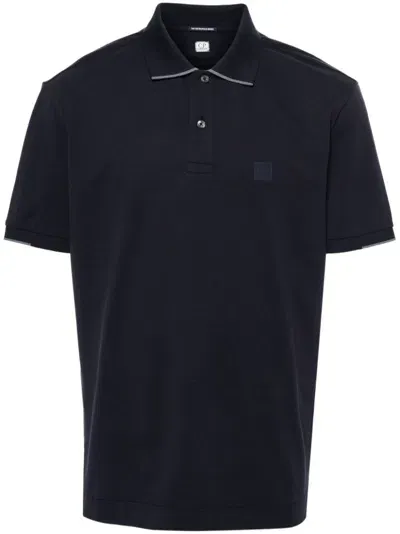 C.p. Company Metropolis Series Polo Shirt In Blue