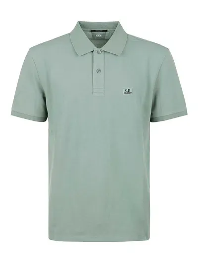 C.p. Company Polo In Green