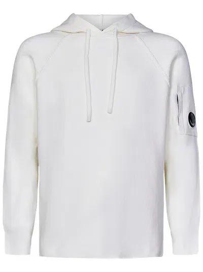 C.p. Company Sweater In White