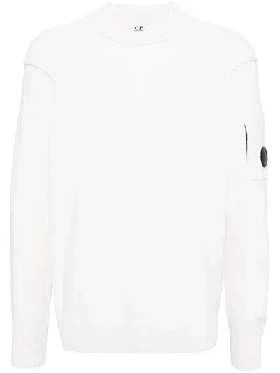 C.p. Company Cp Company Sweaters White