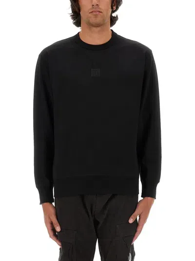 C.p. Company Sweatshirt With Logo In Black