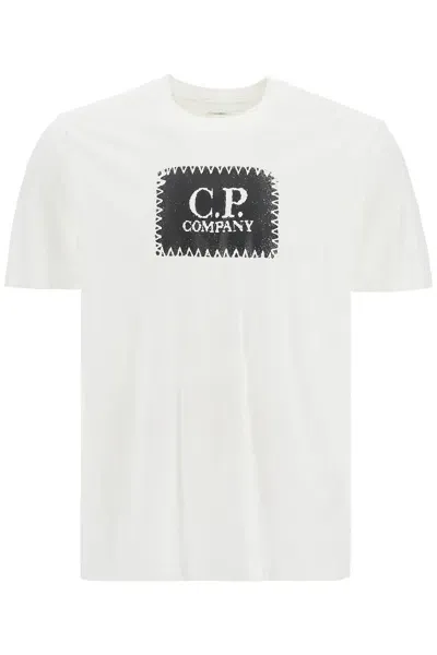 C.p. Company T-shirt With Logo Print In White