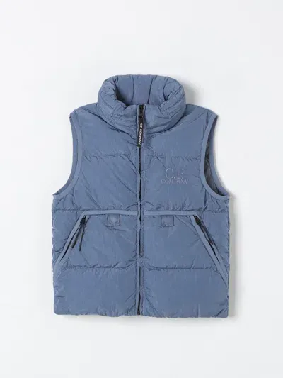 C.p. Company Waistcoat C. P. Company Kids Color Grey In Grau