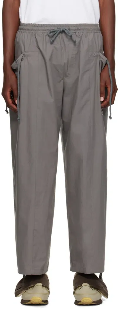 Craig Green Gray Circle Trousers In Grey