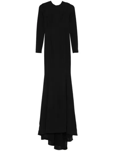 Cristallini Erini Maxi Dress In Black