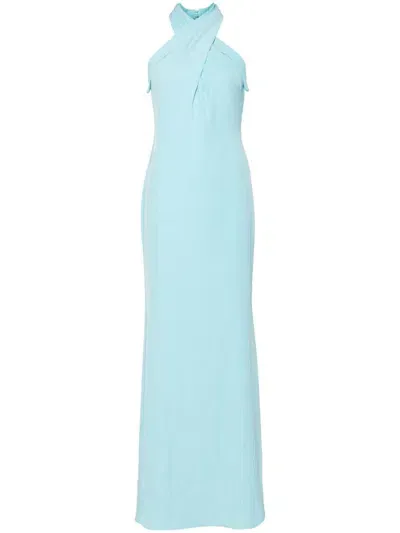 Cristallini Gia Gown In Blue