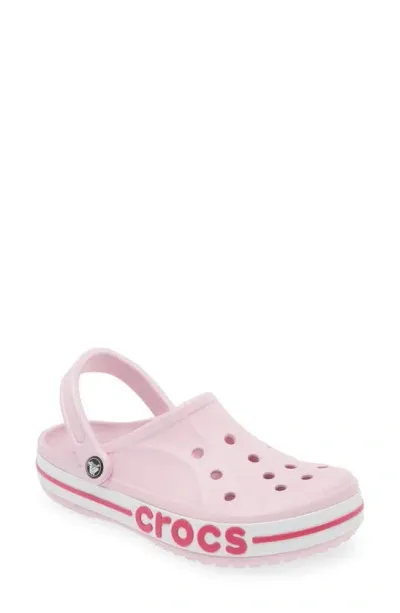 Crocs Bayaband Clog In Ballerina Pink/candy Pink