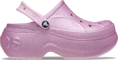 Crocs Bella Glitter Sabots Unisex Ballerina Pink 42