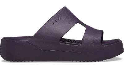 Crocs Getaway Platform H-strap In Dark Iris