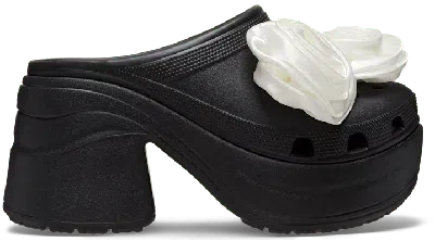 Crocs Siren Rosette Clog In Black