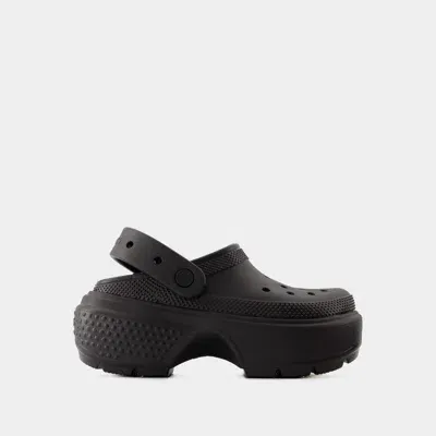 Crocs Stomp Clogs In Black