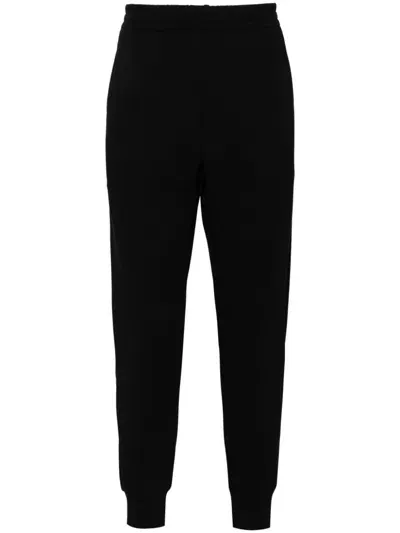 Croquis Drawstring Outdoor Guard Pants In Black