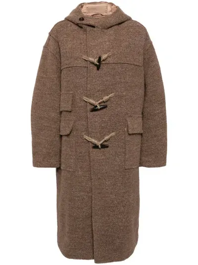 Croquis Duffle Coat In Neutrals