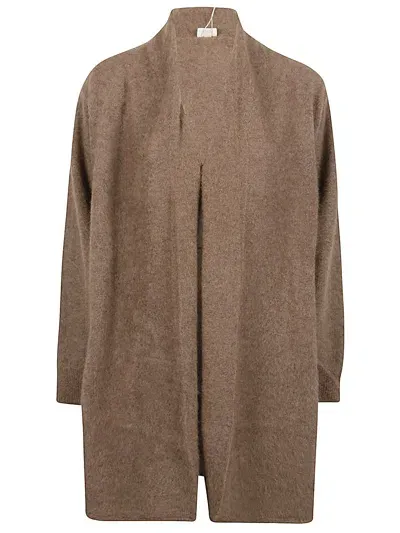 Ct Plage Wool Cardigan In Camel