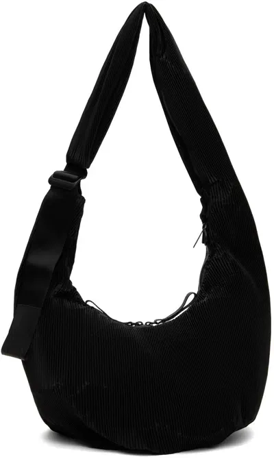 Côte And Ciel Black Hyco S Pleated Bag