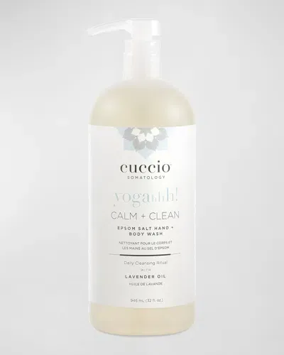 Cuccio Somatology Calm + Clean Hand & Body Wash, 32.0 Oz.