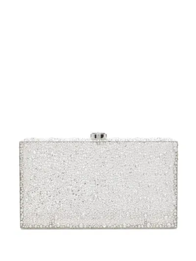 Cult Gaia Ela Clutch Bag In White