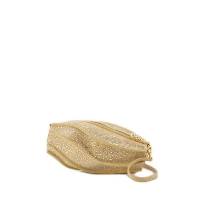 Cult Gaia Myrna Shoulder Bag In Gold