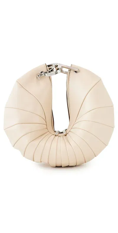 Cult Gaia Ubah Clutch Alabaster In 象牙色