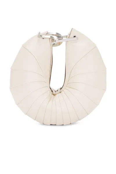 Cult Gaia Ubah Clutch In Alabaster