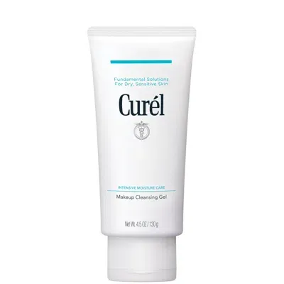 Curel Makeup Cleansing Gel For Dry, Sensitive Skin 130ml In White