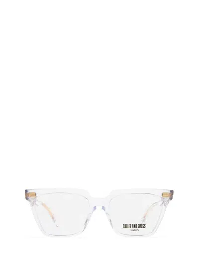 Cutler And Gross Cutler & Gross Eyeglasses In Crystal