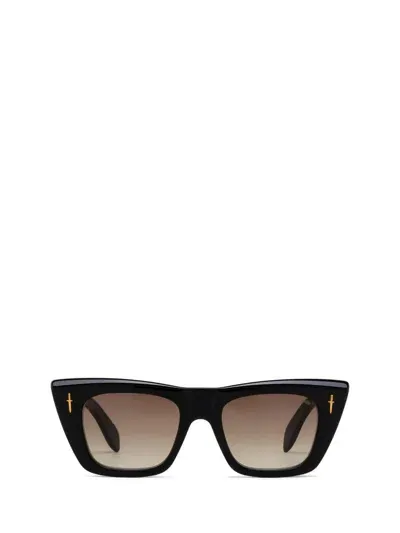 Cutler And Gross Cutler & Gross Sunglasses In Black Gold