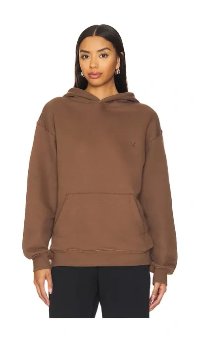 Cuts Divine Fleece Hoodie In Mocha