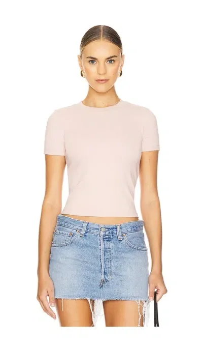 Cuts Tomboy Tee In Peach