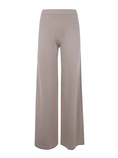 D Exterior Cashmere Active Trousers In Marrón