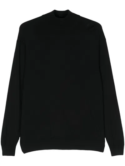 D4.0 Wool Sweater In Black