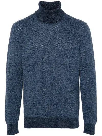 D4.0 D 4.0 Sweaters In Blue Light Blue