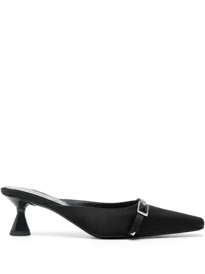 D’accori 60mm Storm Mules In Black