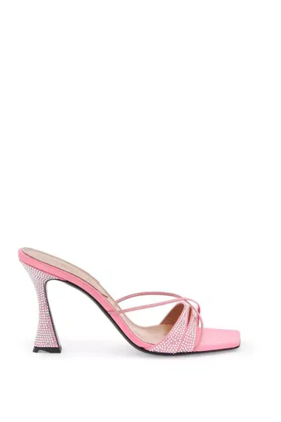 D’accori Lust Mules In Pink