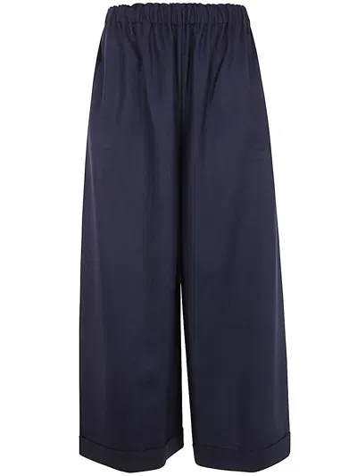 Daniela Gregis Cargo Pijama Trousers In Blue