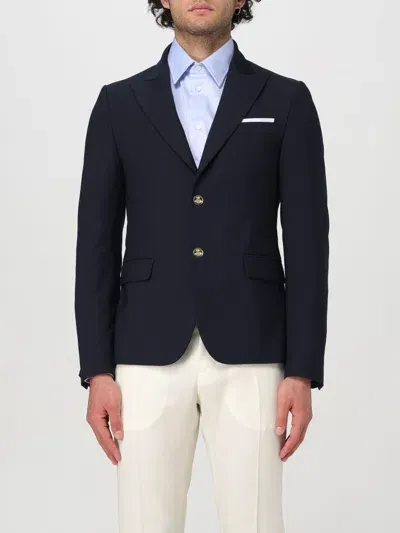 Daniele Alessandrini Jacket  Men Color Blue