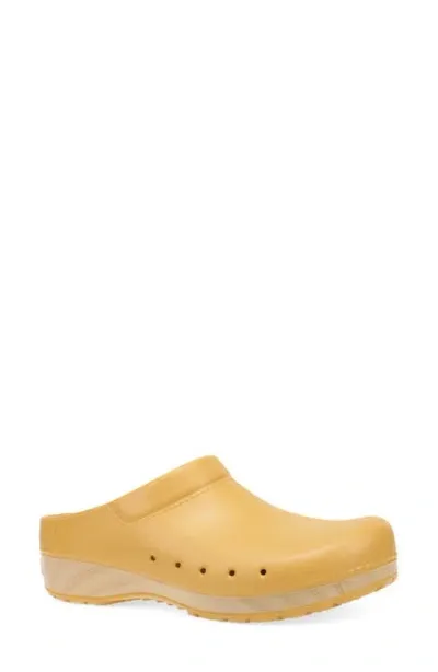 Dansko Kane Clog In Mustard